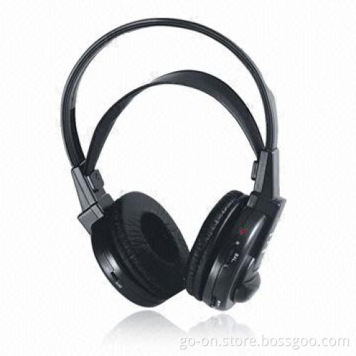 In-car IR Wireless Stereo Headphone with Soft Headband
